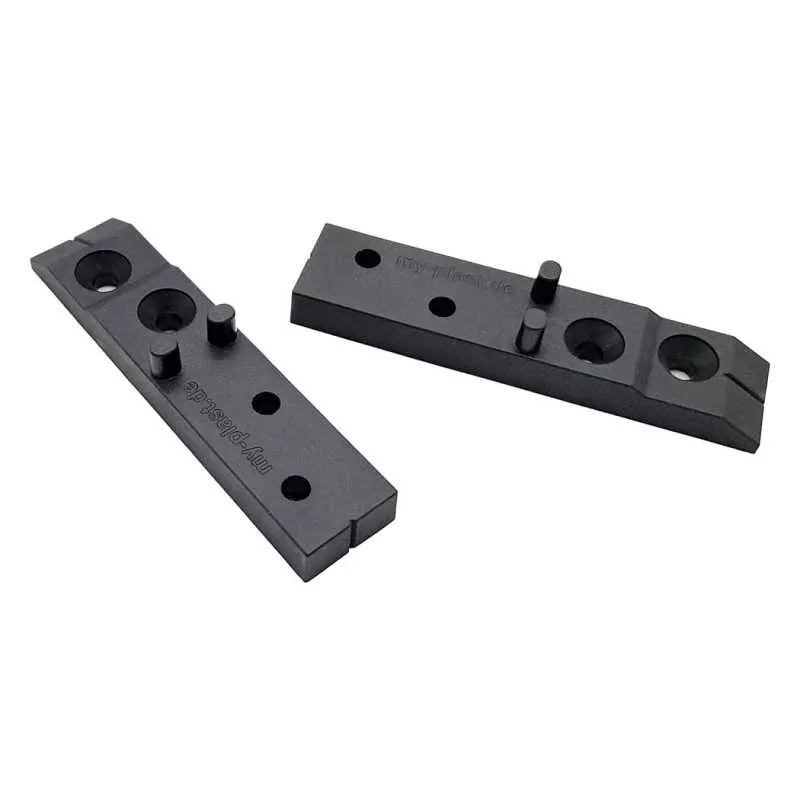 verdeckte Befestigung - 50 Stück 4 mm Abstandshalter Abstandhalter Terrassendielen !! OHNE SCHRAUBEN !! (1 VPE )